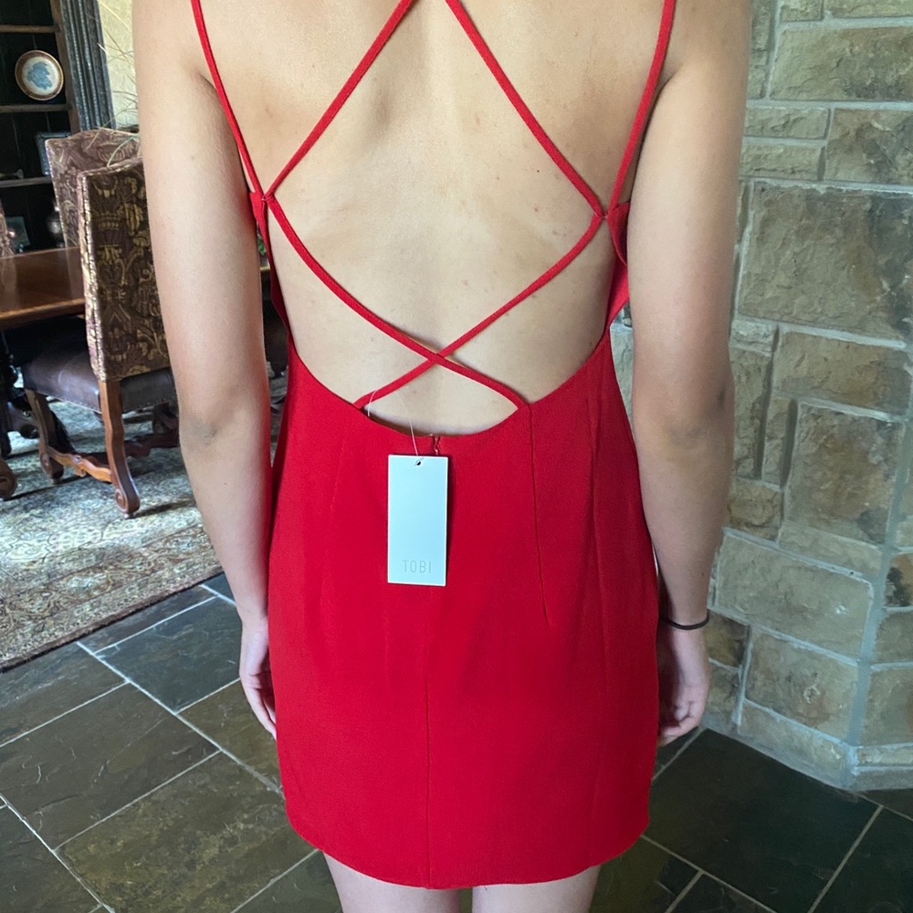 New Tobi Red Dress